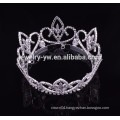 bridal tiara wedding hair accessories full round rhinestone crown